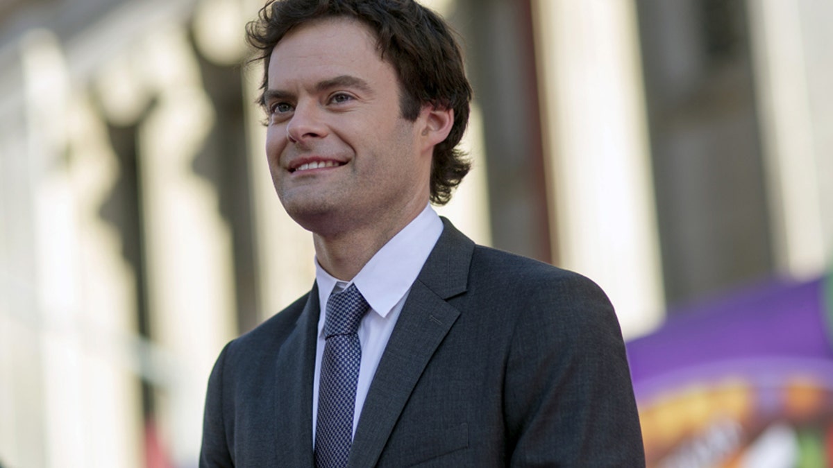 Cast member Bill Hader poses at the premiere of