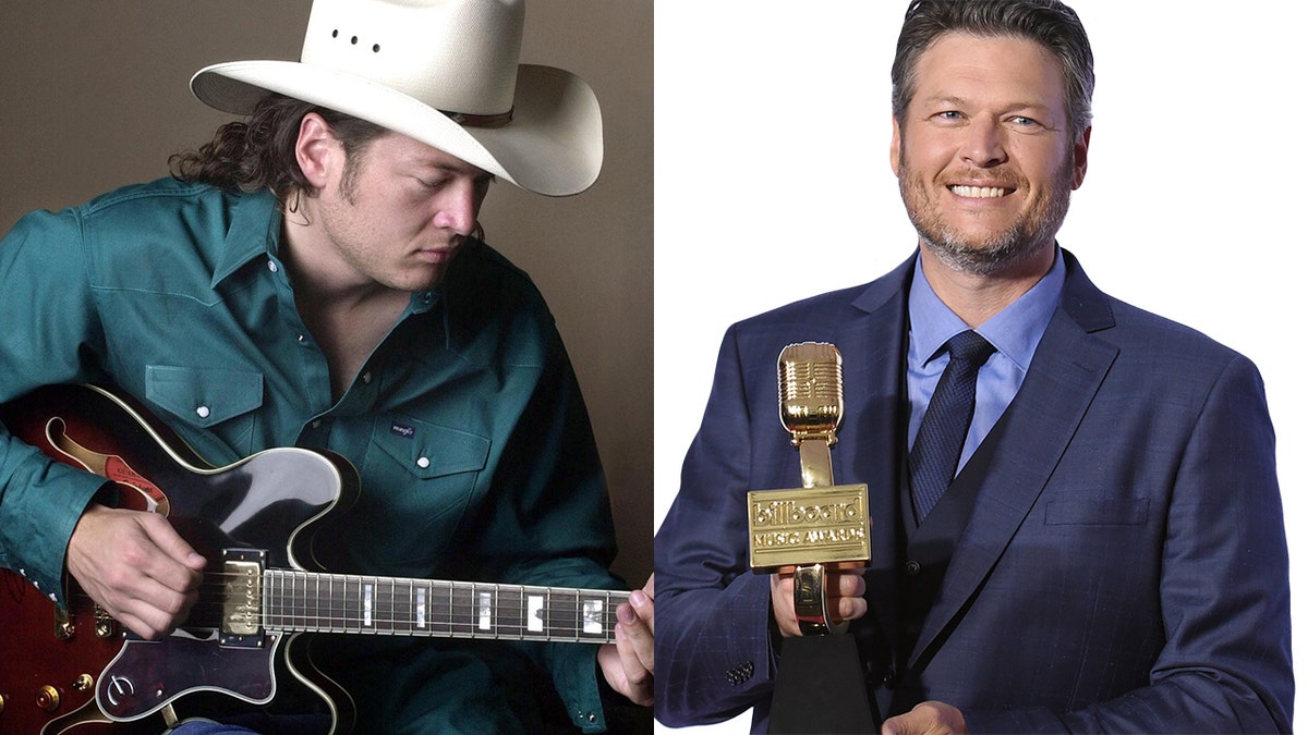 blake shelton then now ap