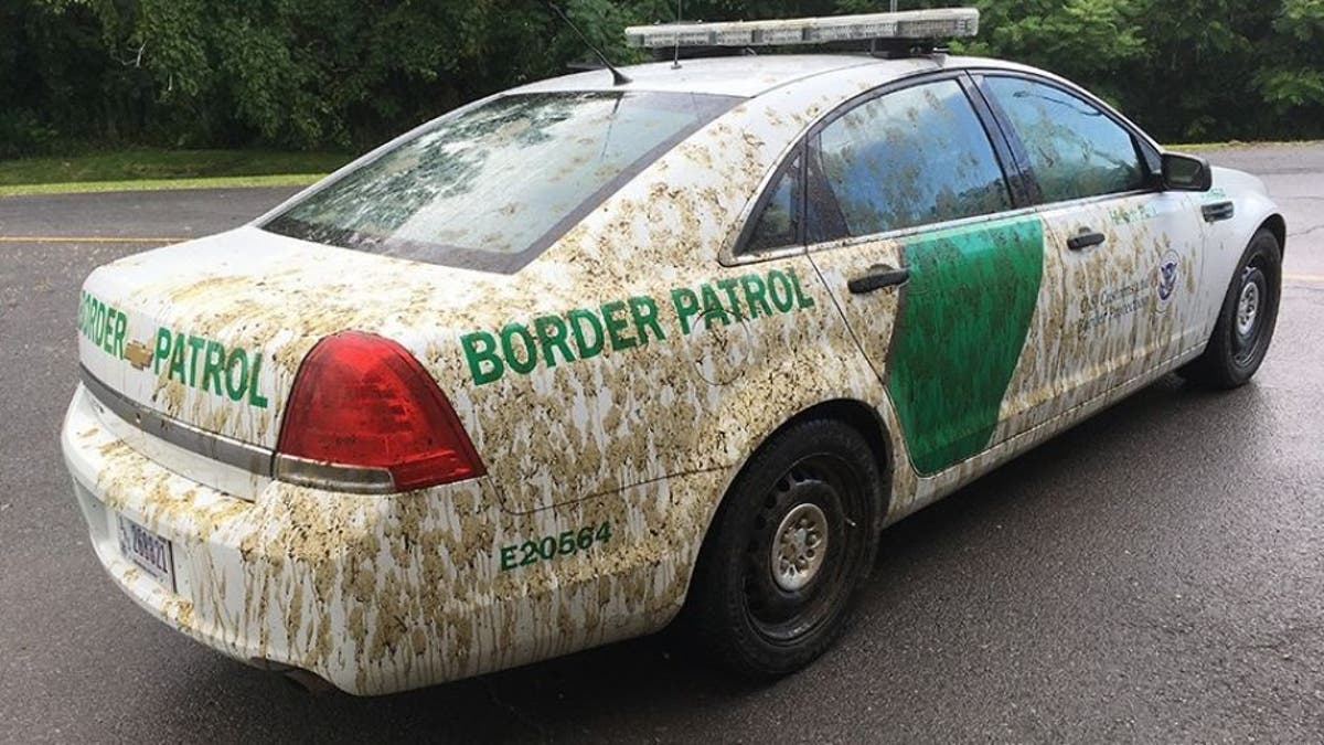 border patrol manure car