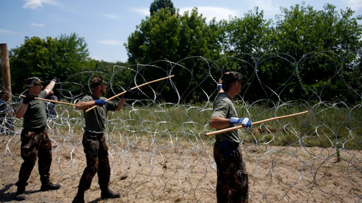 Hungary Anti Migrant Fence