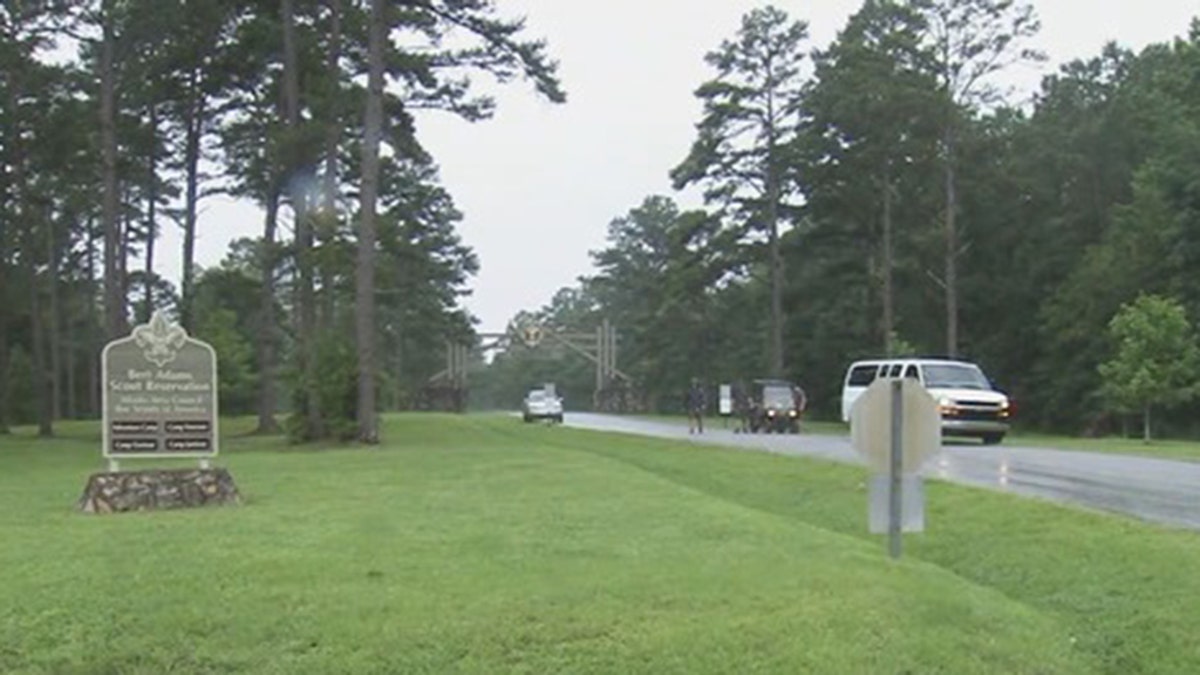 Boy Scout Killed by falling tree