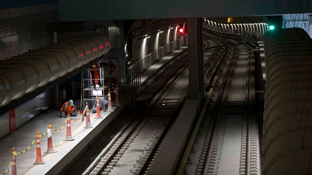 Rio Olympics Subway Line