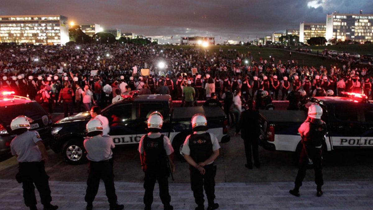 Brazil Soccer Confed Cup Protests Photo Gallery