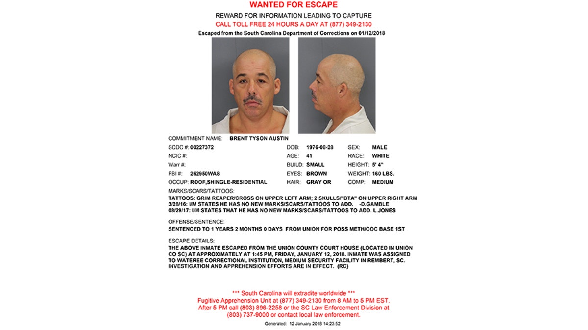 brent tyson austin wanted poster