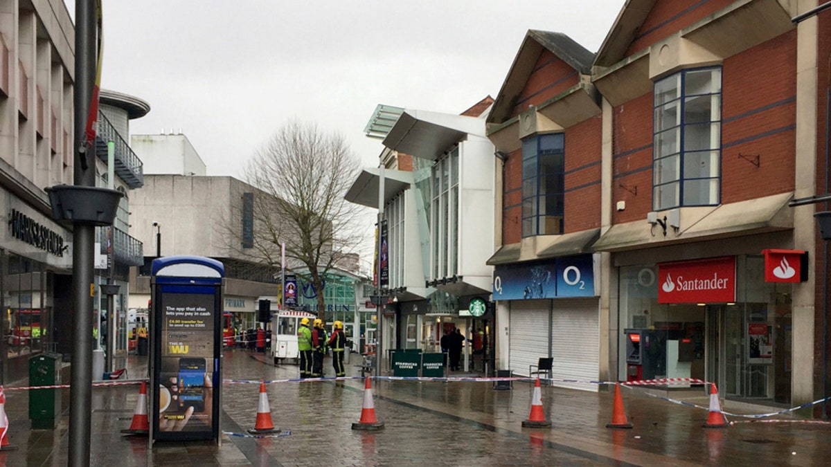 Britain woman killed debris