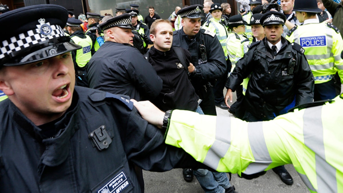 Britain G8 Protest