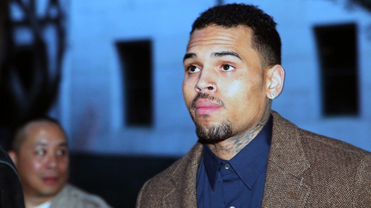 Chris Brown in 2014