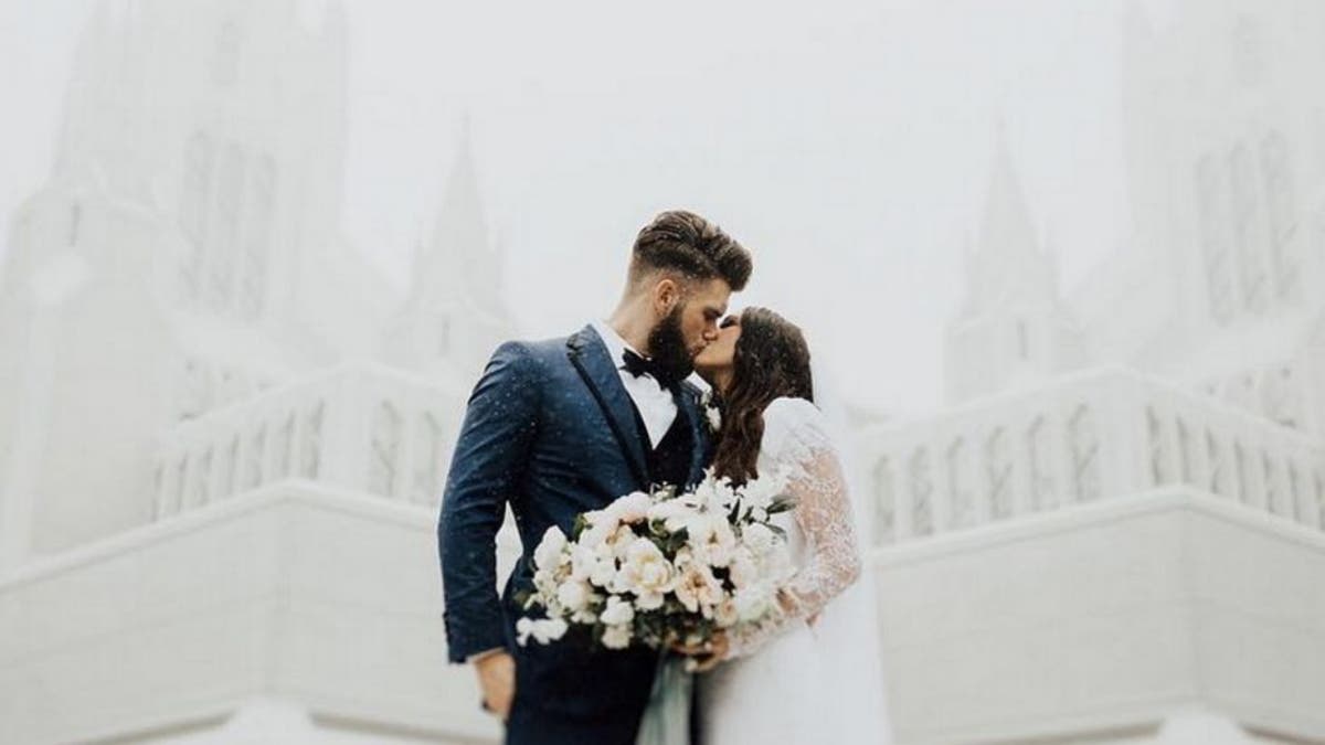 Nationals' Bryce Harper marries longtime girlfriend Kayla Varner