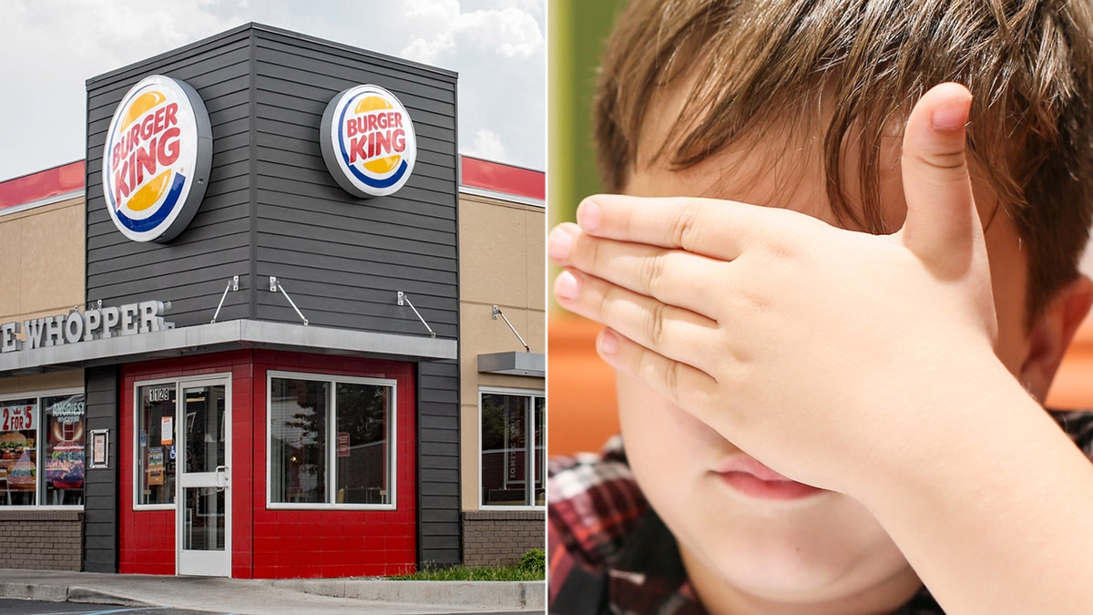 burger king cover eyes istock