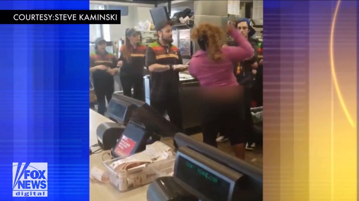 Fight breaks out behind Burger King counter at restaurant in Wisconsin ...