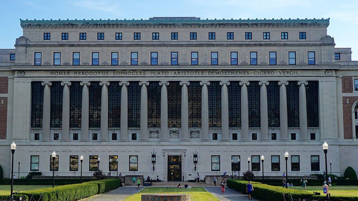 Columbia u library Wikimedia