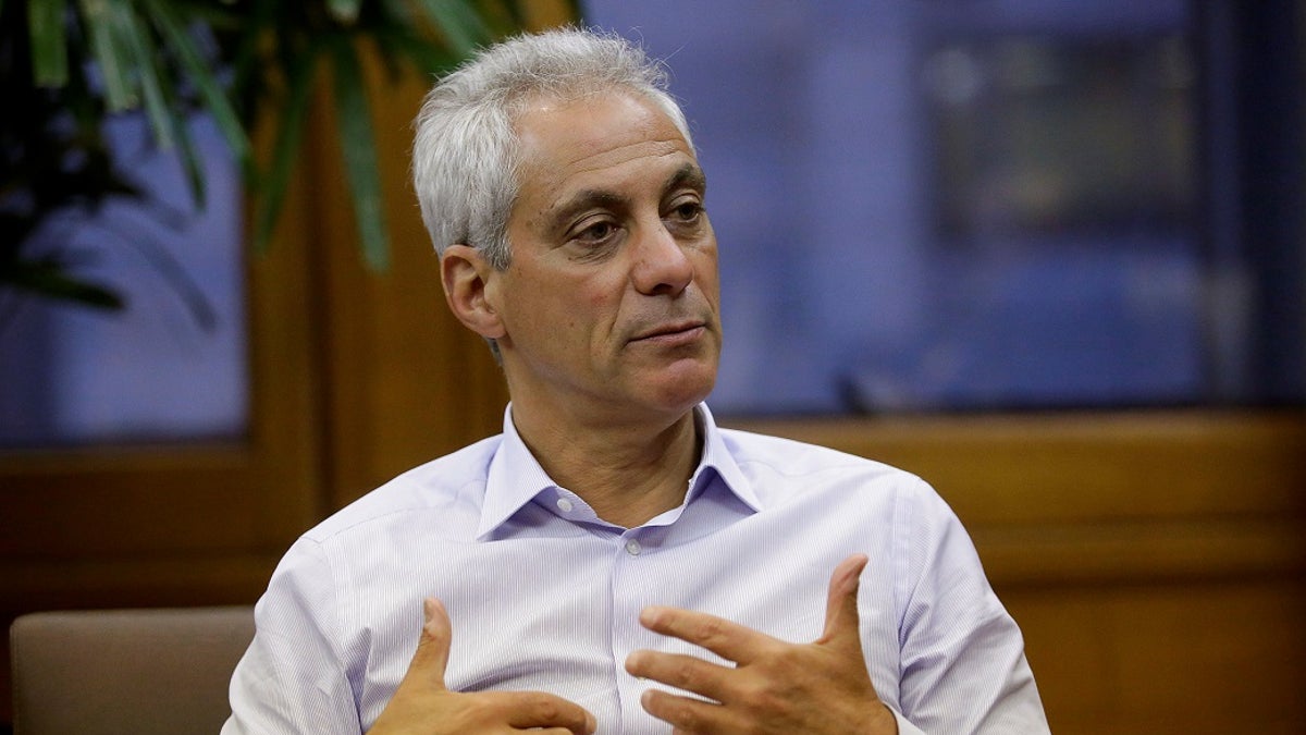 Rahm Emanuel, who was a three-term congressman from Illinois before spending two terms in Chicago’s mayoral office, appears to be diving back into Washington politics after electing not to run for a third term in office. (Reuters)