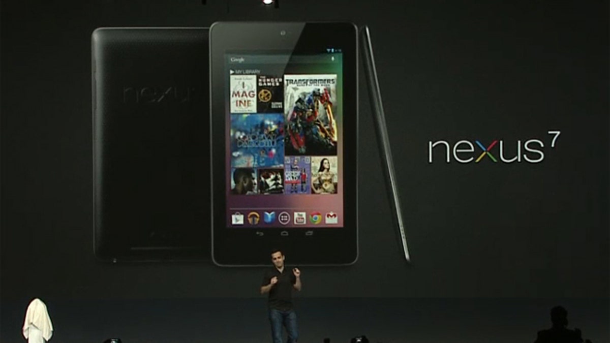 Google announces Nexus 7 -- the Jelly Bean-powered tablet | Fox News