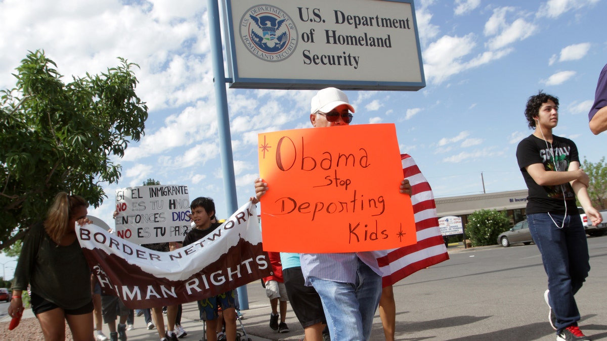 Immigration Deportation Protest