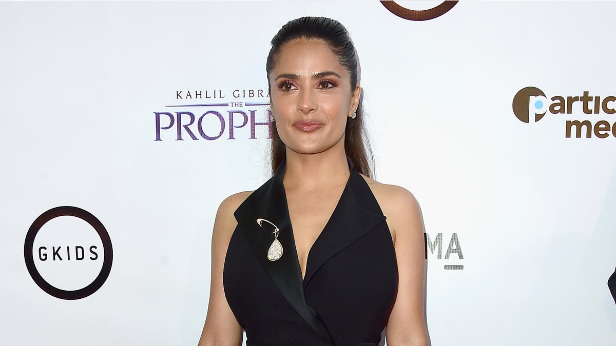 Salma Hayek reflected on what she's grateful for on Tuesday, just days ahead of the New Year.
