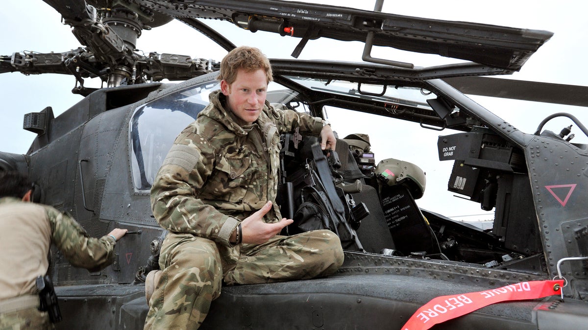 Afghanistan  Britain Prince Harry