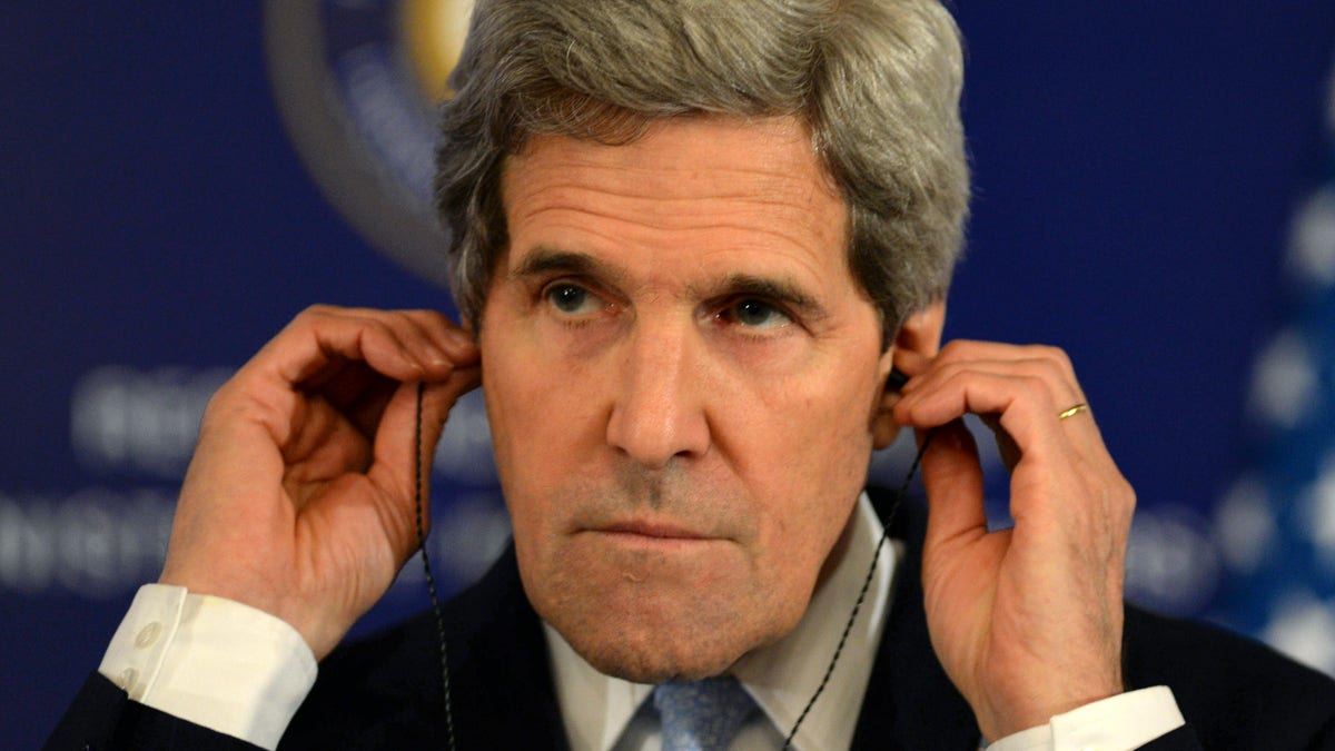 APTOPIX Turkey US Syria Aid Kerry