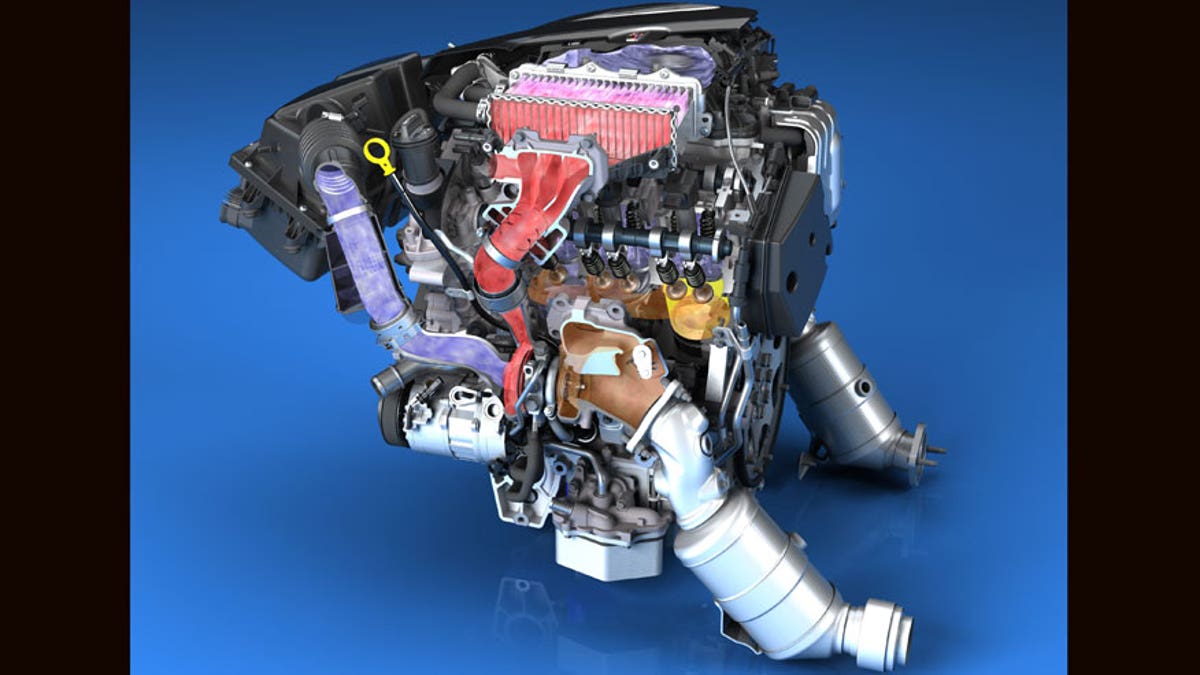 The all-new 3.0L Twin Turbo for the 2016 Cadillac CT6 is the only six-cylinder engine to combine turbocharging with cylinder deactivation and stop/start technologies to conserve fuel.