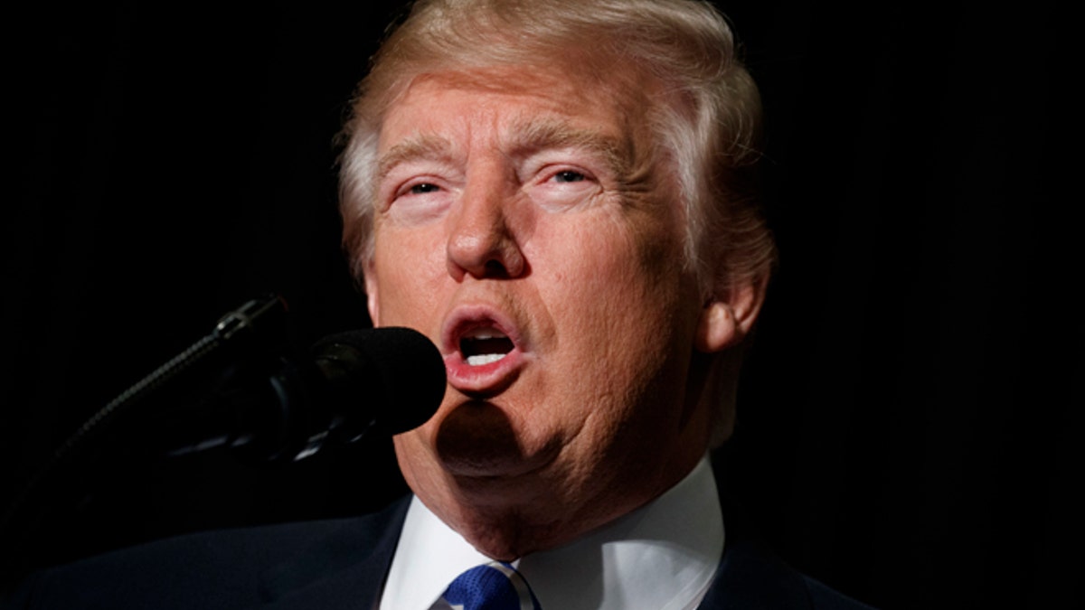 President Donald Trump speaks in Washington, Wednesday, Feb. 8, 2017. The Associated Press has learned that another nonprofit organization is rejecting federal grant money to fight against violent extremism under President Donald Trump's administration. (AP Photo/Evan Vucci)