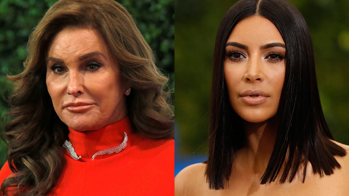 Kim Kardashian (R) is reportedly "disturbed" by Caitlyn Jenner's (L) recent comments about prison reform.