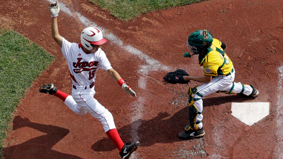 LLWS California Japan Baseball