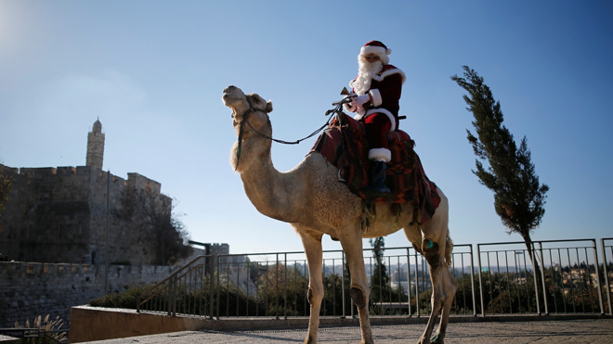 camel santa
