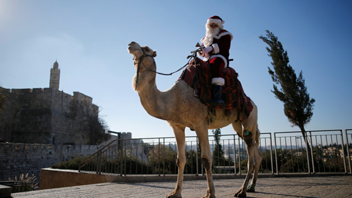 camel santa