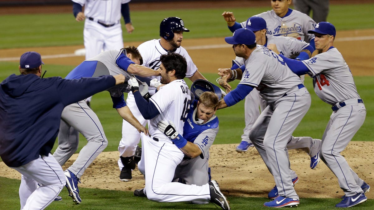 Padres Quentin Suspension Baseball