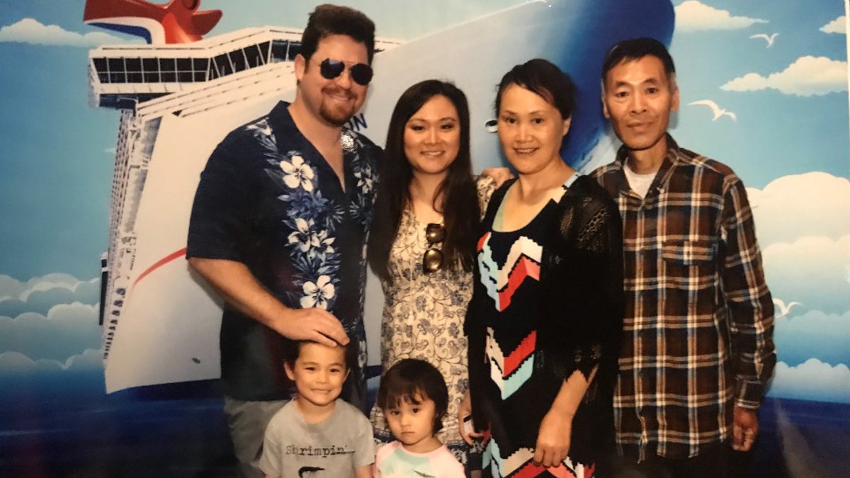 carnival family, courtesy Zhengjia McDevitt