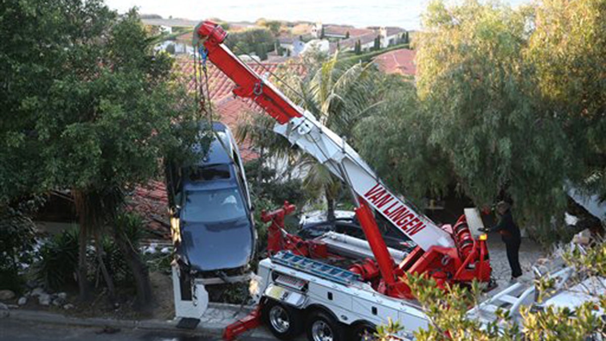 car on roof