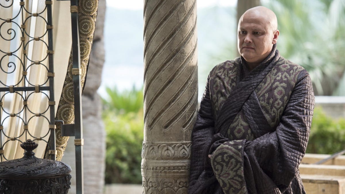 Conleth Hill as Varys. 