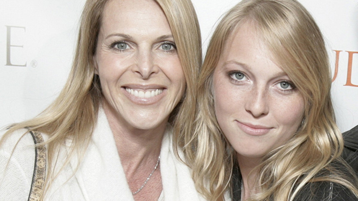 Catherine Oxenberg and India Oxenberg.