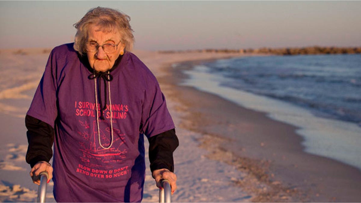 Centenarian First Ocean Visit