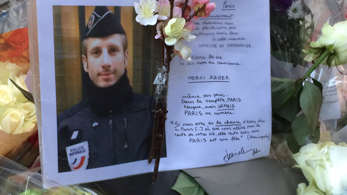 Champs Elysee shooting remembrance