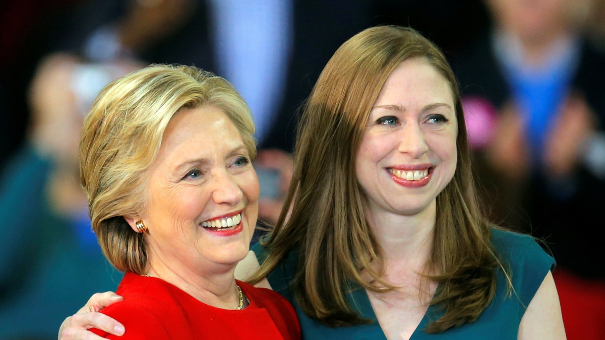 chelsea and hillary reuters