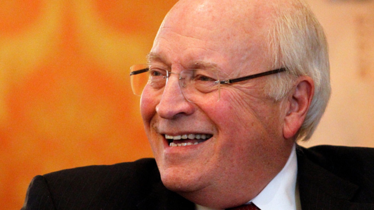 Dec. 13, 2013: Former Vice President Dick Cheney smiles as he talks about his new book, 
