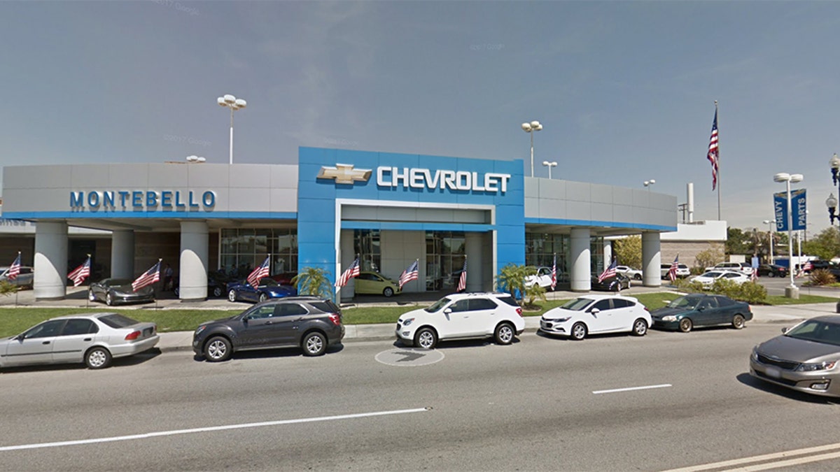 Chevy dealership CA