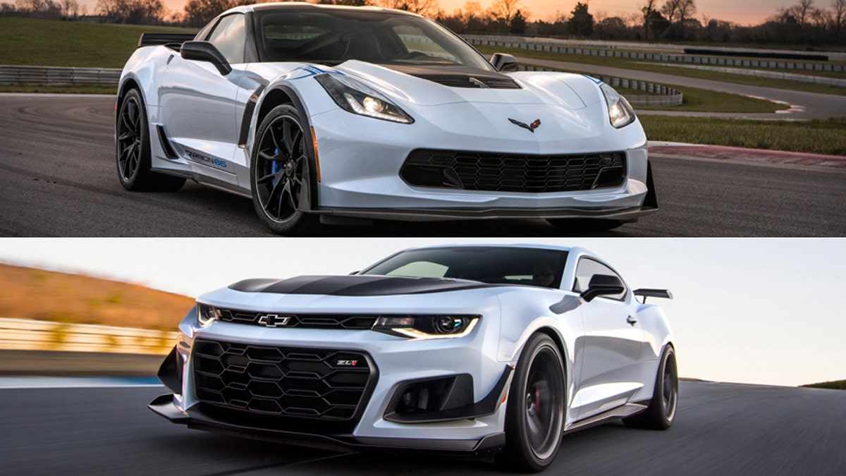 Corvette and Camaro