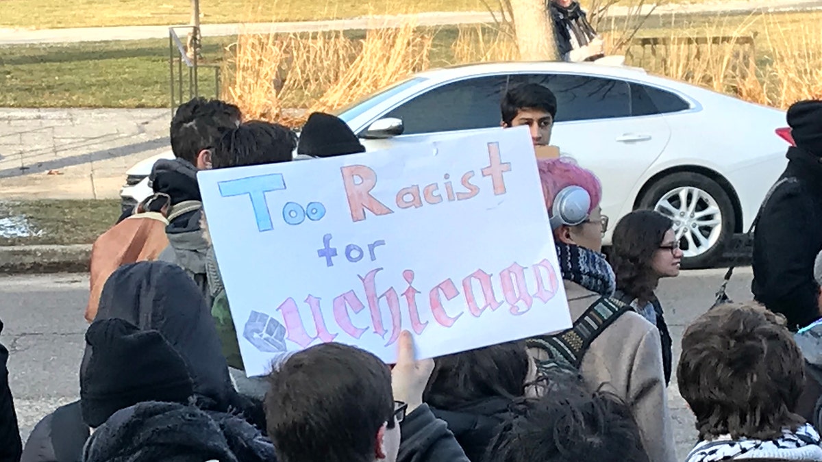 chicago bannon protest