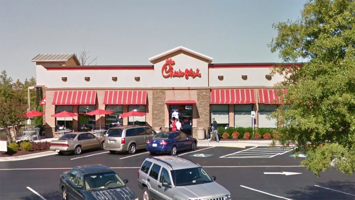 chick-fil-a sandston, google street view