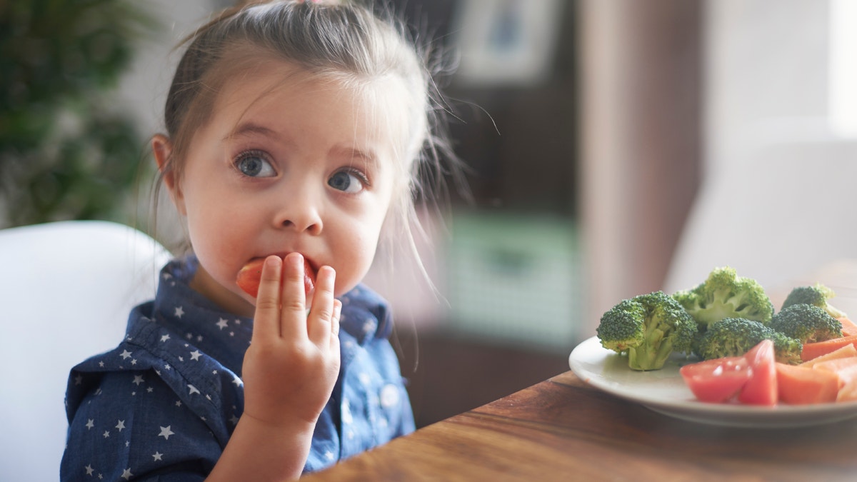 child eating