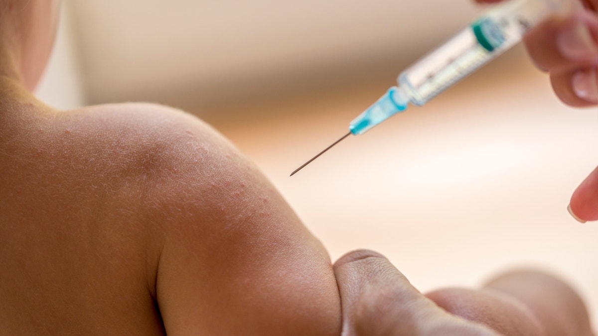 child getting a vaccine getting vaccination istock large