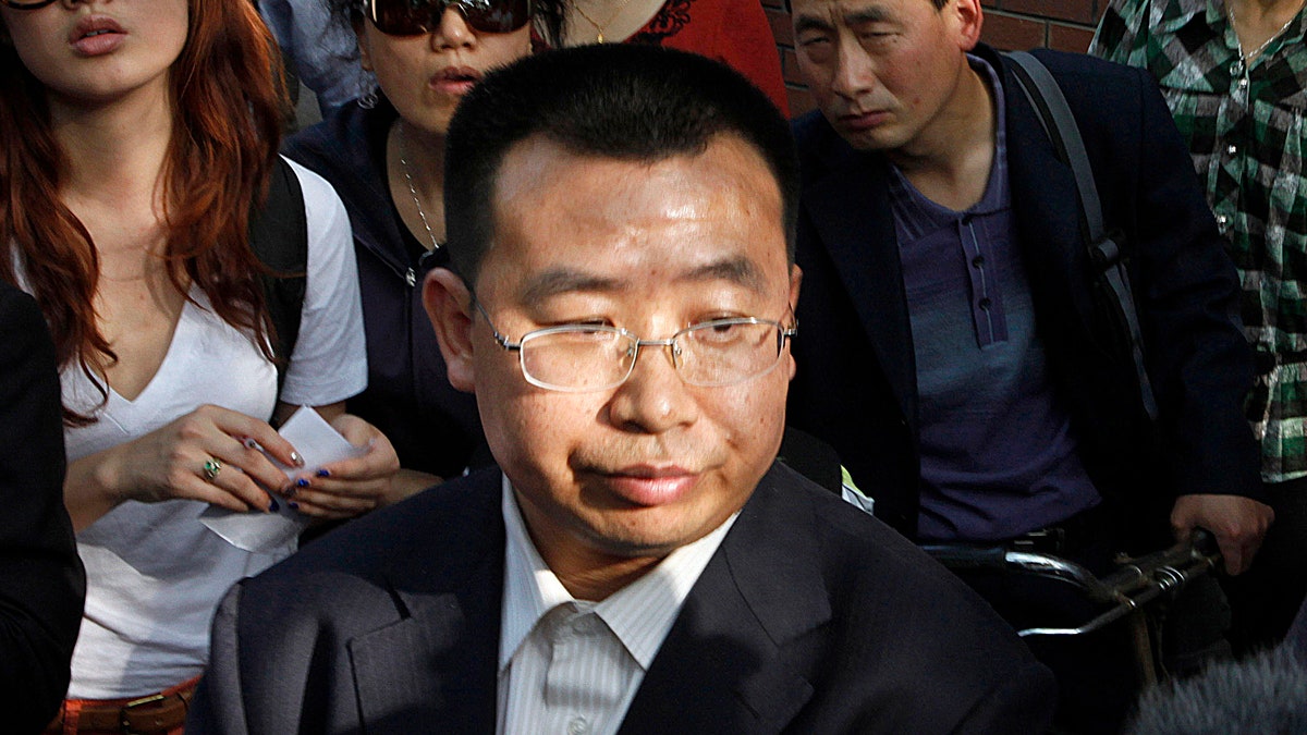 chinese lawyer sentenced AP