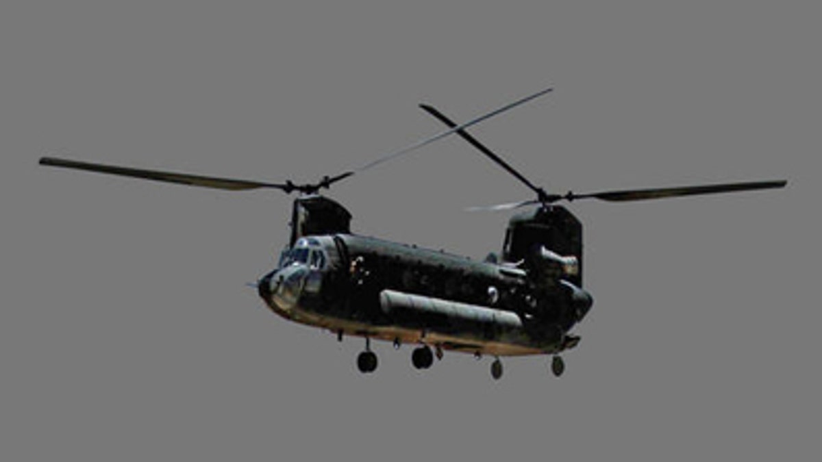 AFGHANISTAN  HELICOPTER CRASH