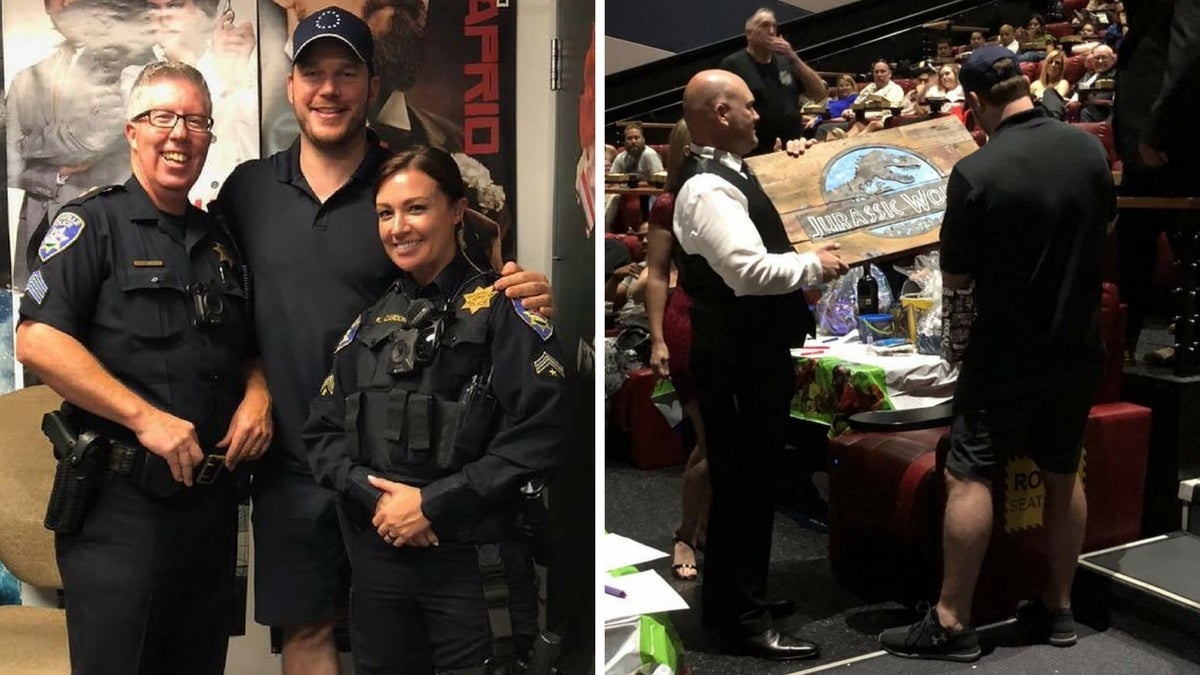 Chris Pratt and cops
