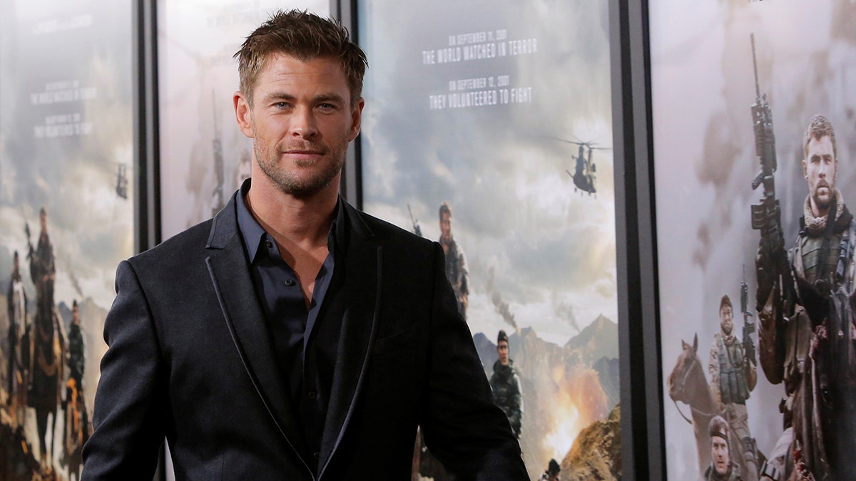 Actor Chris Hemsworth attends the world premiere of 
