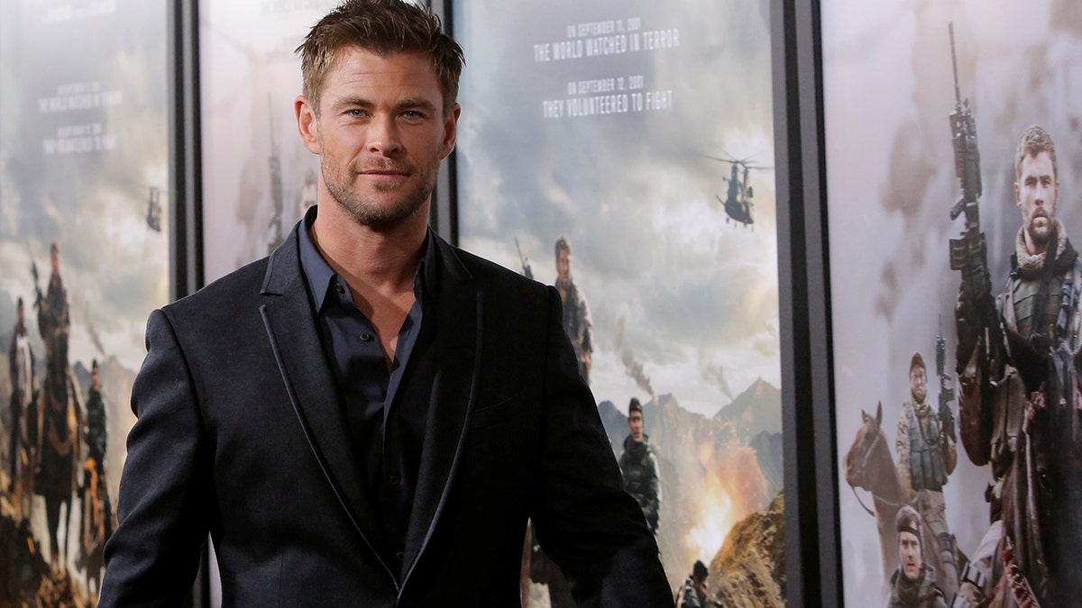 Actor Chris Hemsworth attends the world premiere of 