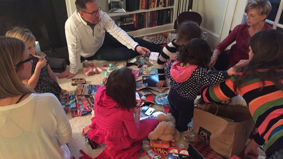 Christmas stockings for Haiti