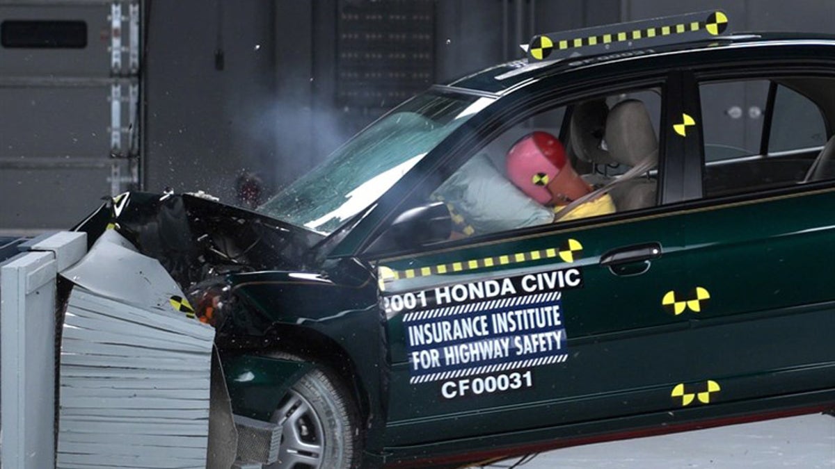 civic crash