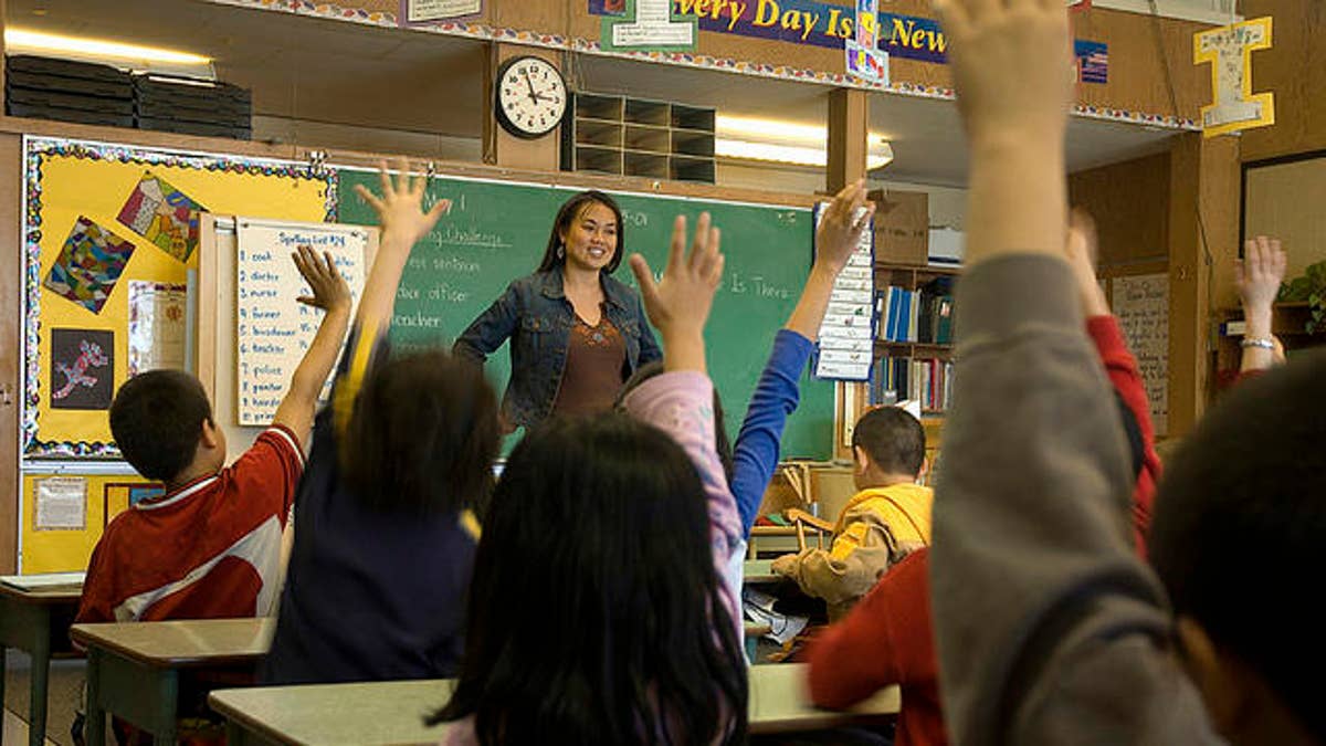 students in classroom